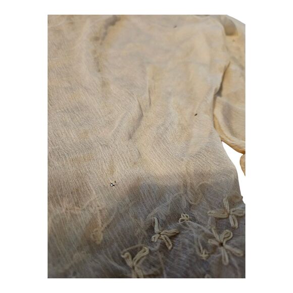 Love Potion 1XL Sheer 100% Rayon Long Sleeve Blouse - Picture 3 of 11